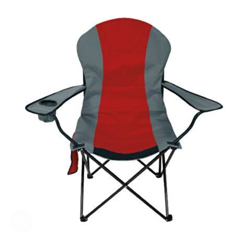 Katlanır Mega Kamp Sandalyesi Kırmızı