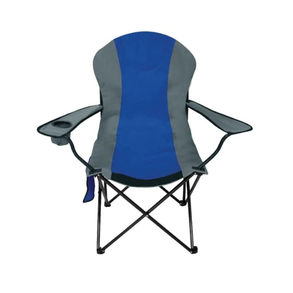 Katlanır Mega Kamp Sandalyesi Mavi